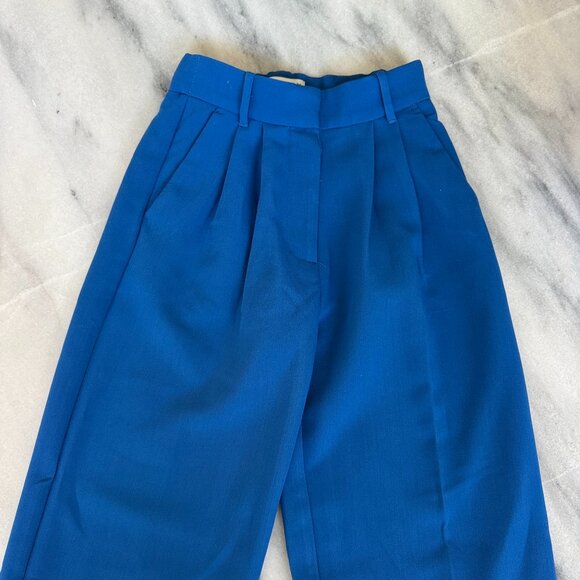 Hemmed Abercrombie & Fitch Flare Leg Pants - Picture 1 of 8